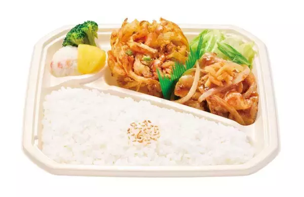 「これはズルイ！ほっかほっか亭「しょうが焼」×「かきあげ」のコンビ弁当。そりゃうまいって」の画像