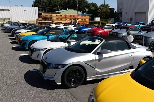 「Hondaの軽スポーツ「S660」ゆかりの地に300台以上のBEAT＆S660が集まった！」の画像