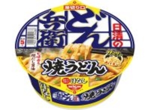 おいしそ！ 日清どん兵衛の“汁なし”＝焼うどん！サクサクあげ玉も