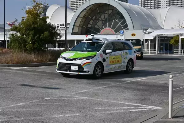 「【乗るなら今】MONETが、お台場で一般向け自動運転サービスを実施！ アプリダウンロードで無料体験」の画像