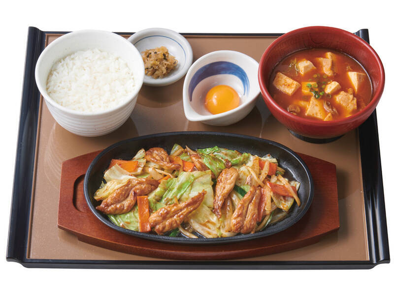 希少部位「せせり」を使用！【やよい軒】旨辛チゲスープと味噌炒めの身体が温まる新定食