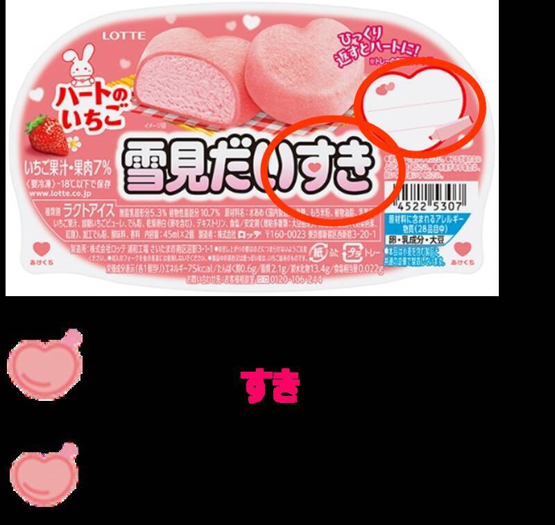 “ハートの雪見だいふく”発売！ 今年も「だいすき」レアパッケージが出るよ