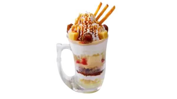 「「ジョッキパフェ」にもおいも！びくドン初の「おいもスイーツ」が登場」の画像