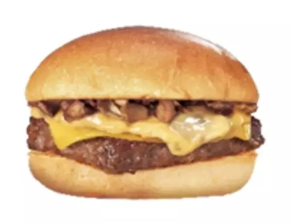 「めちゃくちゃリッチ！「舞茸×マッシュルーム」 とろ～りチーズバーガーが冬季限定で登場」の画像