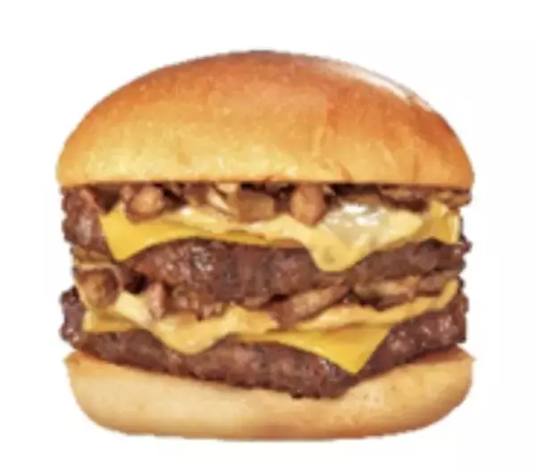 「めちゃくちゃリッチ！「舞茸×マッシュルーム」 とろ～りチーズバーガーが冬季限定で登場」の画像