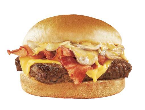 めちゃくちゃリッチ！「舞茸×マッシュルーム」 とろ～りチーズバーガーが冬季限定で登場