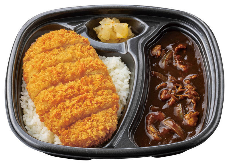 ほっともっと、肉たっぷり「プレミアム牛肉黒カレー」登場！  カツのせも！