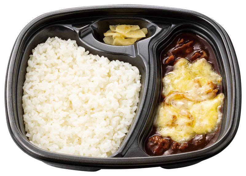 ほっともっと、肉たっぷり「プレミアム牛肉黒カレー」登場！  カツのせも！
