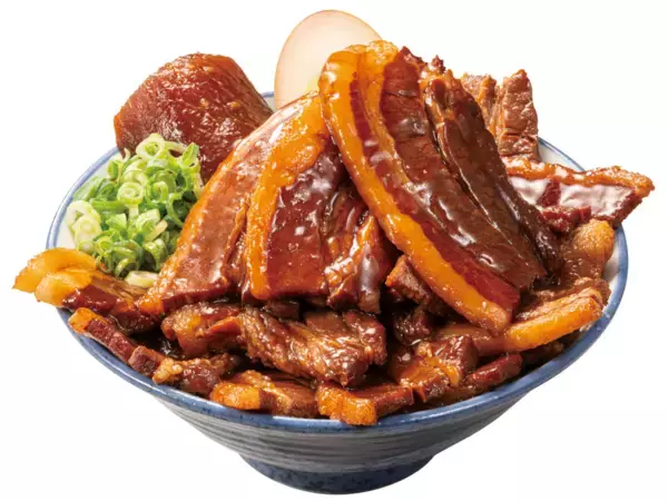 「150gの厚切り豚肉をドーン！豪快「豚バラ大根丼」が寒い季節に向けて新登場」の画像