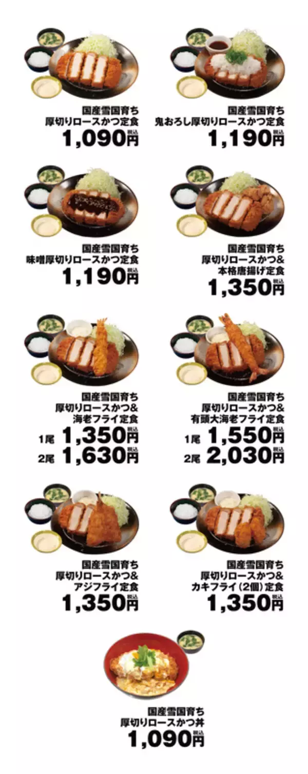 「「厚切り」が嬉しい！ 国産ロースカツがコスパ良く、松のや」の画像