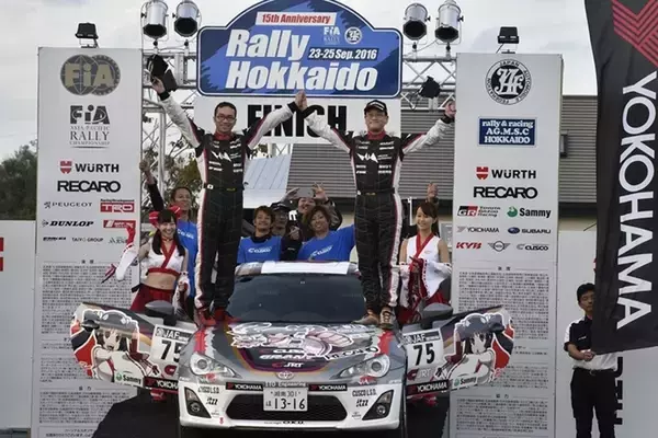 「ラリーで痛車を走らせたCJRTが女性チームとして復活ッッッ！ TGRラリーにスポット参戦」の画像