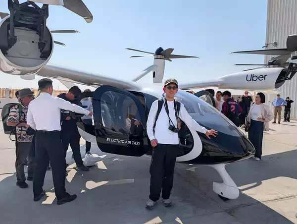 「渋滞よ、さらば！ UberとJobyの「空飛ぶタクシー」が2026年内に開業へ ドバイでフライトデモを見た」の画像