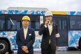「ソフトバンクとJR西日本、専用テストコースでバスの自動運転と隊列走行の実証実験」の画像14