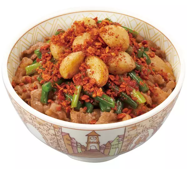 「待ってた！にんにくゴロゴロ、すき家「ダブルニンニク牛丼」が今年も」の画像