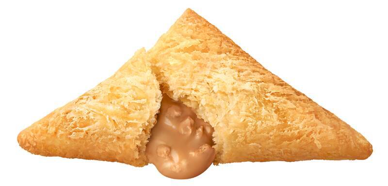 1ヵ月しか食べられない　マクドナルド「三角チョコパイ」新作は“ミルクキャラメル”