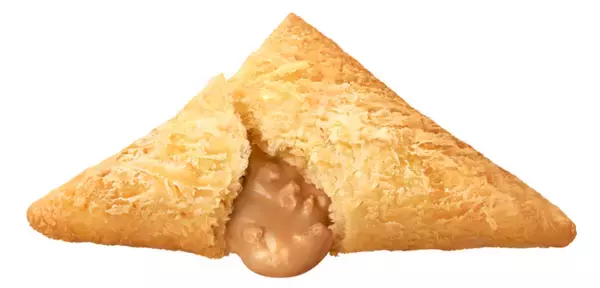「1ヵ月しか食べられない　マクドナルド「三角チョコパイ」新作は“ミルクキャラメル”」の画像