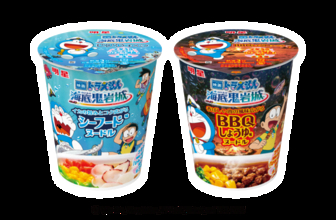 「映画ドラえもん」コラボカップめん、明星から 「海底鬼岩城 シーフード味ヌードル」など