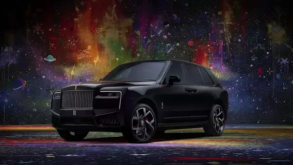 ロールス・ロイス、ついに車をキャンバスにしてしまう 宇宙と現代アート満載のカリナン爆誕
