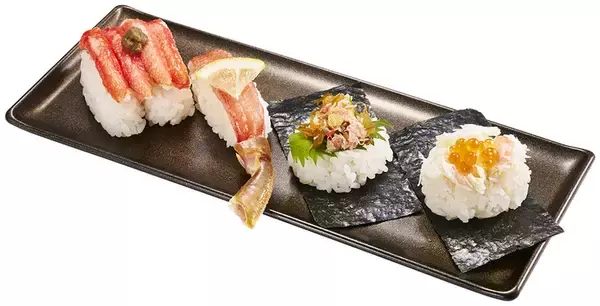 「スシロー「大切りサーモン」100円！ 大とろ・本ズワイ蟹もお得に」の画像