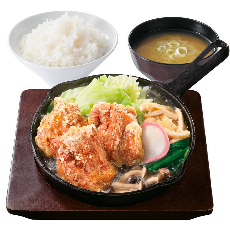 からあげ×ちゃんこは反則級！冬限定のアツアツ定食が発売中
