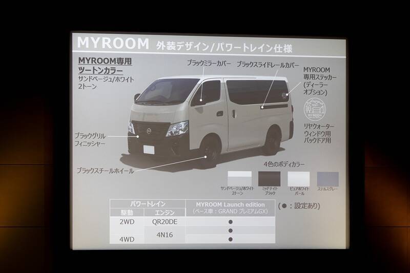 日産「キャラバン MYROOM」は部屋ごと出かけるような車中泊の最終形態！