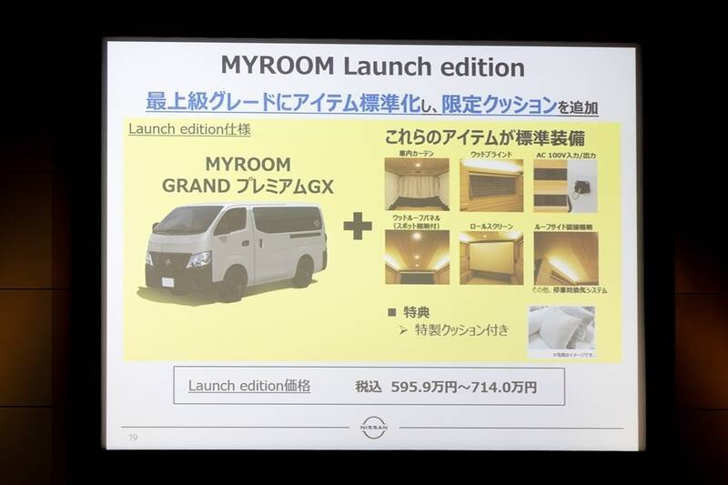 日産「キャラバン MYROOM」は部屋ごと出かけるような車中泊の最終形態！