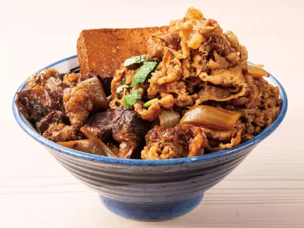 「発想が雑で最高！肉めし×牛丼、肉で殴ってくる「牛丼肉めし」登場」の画像