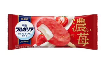 コンビニ限定！ ブルガリアヨーグルト「濃い苺」アイスは正月に食べたい1本