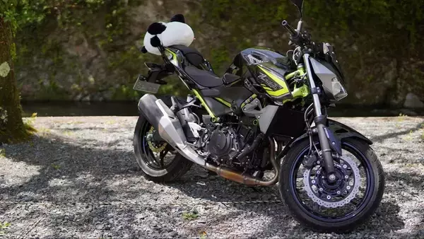 「カワサキ「Z250」と行く自給自足のキャンプツーリング」の画像