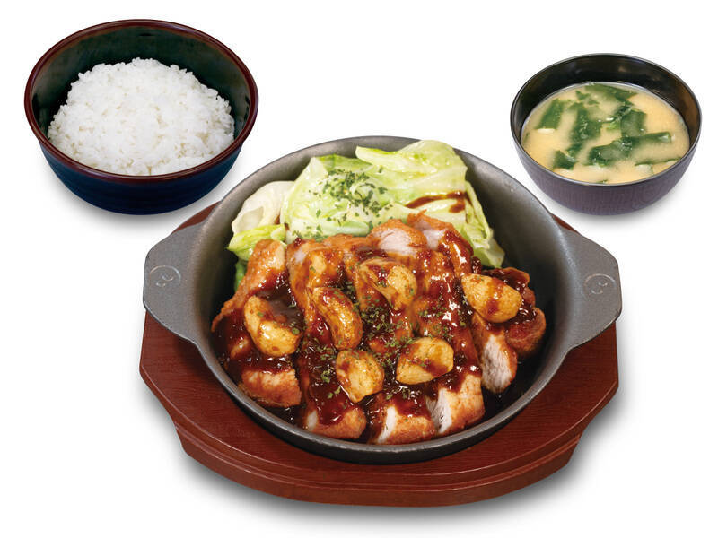 にんにく醤油がたまらん！松のや「厚切り豚テキ」今年も