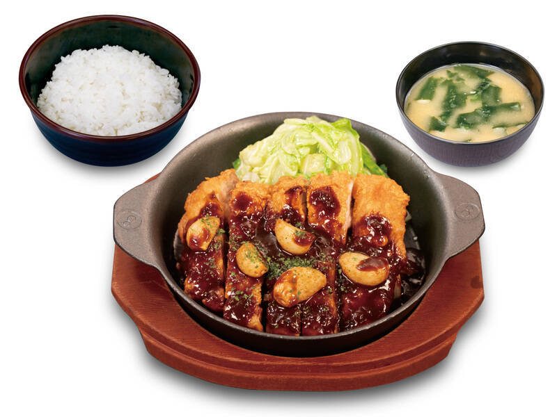 にんにく醤油がたまらん！松のや「厚切り豚テキ」今年も
