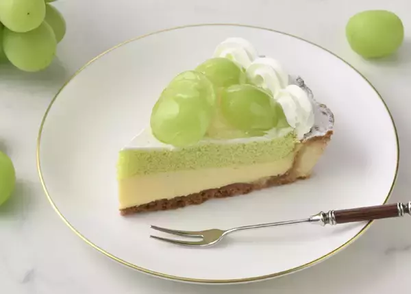 「旬を迎えたシャインマスカットを楽しむ　銀座コージーコーナー「きらめく果実♪ シャインマスカット」フェア」の画像