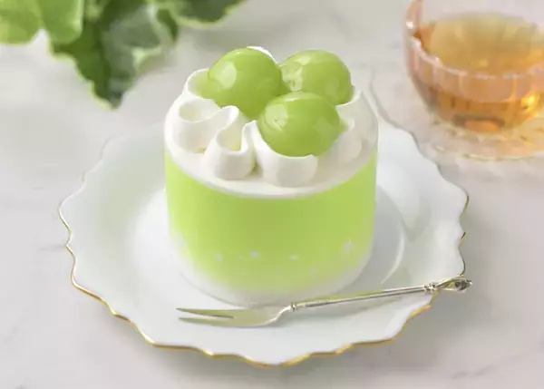 「旬を迎えたシャインマスカットを楽しむ　銀座コージーコーナー「きらめく果実♪ シャインマスカット」フェア」の画像