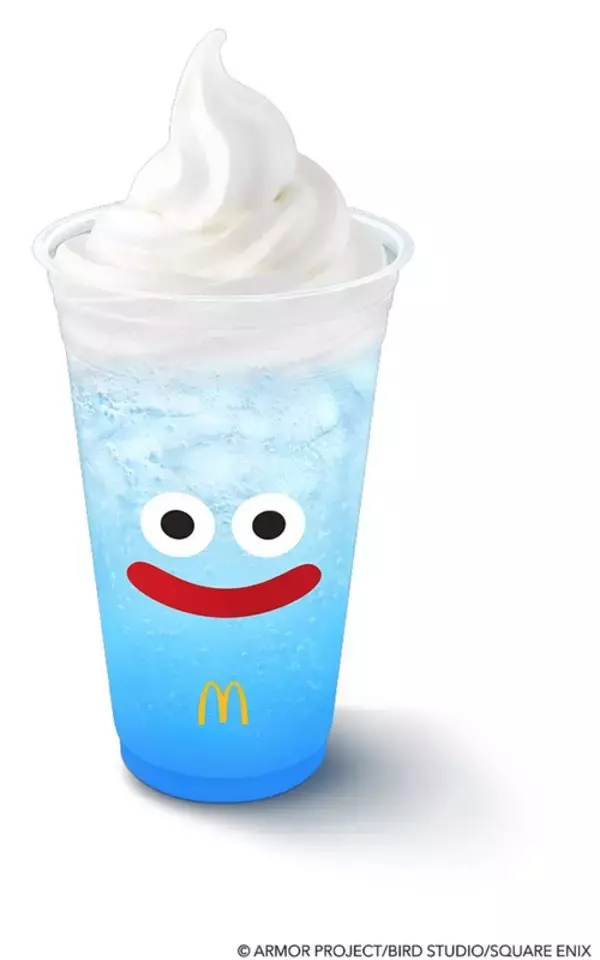 「マクドナルド「ドラクエバーガー」登場！ 新作ボリュームバーガーに“スライムマックフィズ”も」の画像