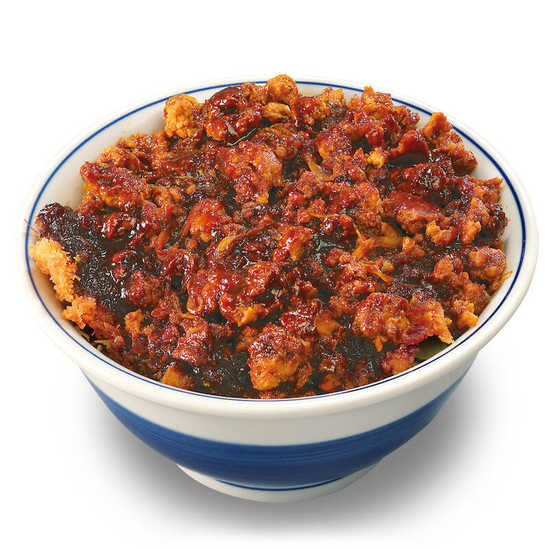 かつや、肉あんかけカツ丼！とにかく茶色でうまそう