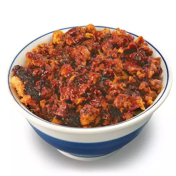 「かつや、肉あんかけカツ丼！とにかく茶色でうまそう」の画像