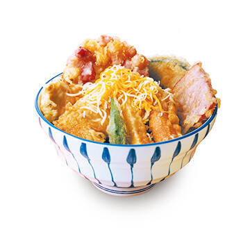 天ぷらがチーズまみれ!?「トリプルチーズ天丼」がやみつきの予感