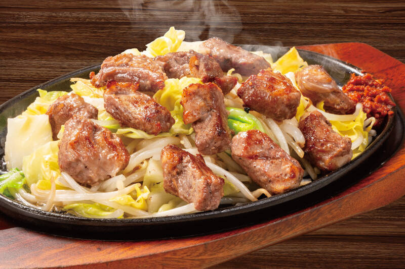 ライス・スープおかわり自由！ステーキのどん「肉山」新作は豚ハラミ×辛味噌