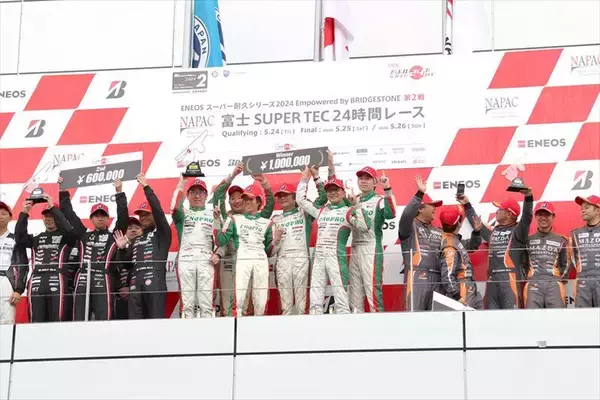 「MAZDA2の快挙！ 富士24時間レースで前人未到の3連覇4勝を飾ったTEAM NOPROに密着」の画像