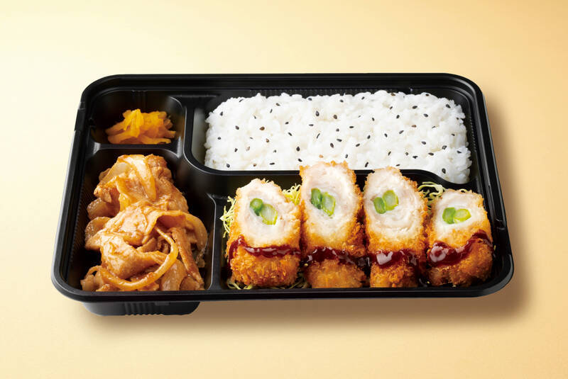 アスパラ×のり弁で春全開！「豚巻きフライ」がおいしそ