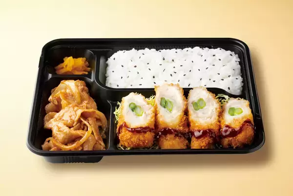 「アスパラ×のり弁で春全開！「豚巻きフライ」がおいしそ」の画像