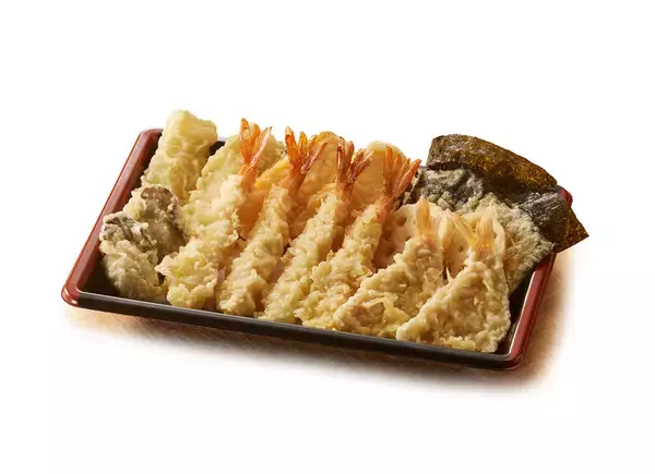 「天丼てんや「年越し天ぷら」予約開始！ 天然大海老や蟹を詰め込んだ豪華3商品」の画像