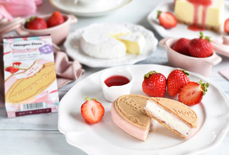 ハーゲンダッツ、人気の春スイーツに「カマンベールチーズ」をプラス！ チーズをめいっぱい楽しめる