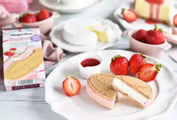 ハーゲンダッツ、人気の春スイーツに「カマンベールチーズ」をプラス！ チーズをめいっぱい楽しめる