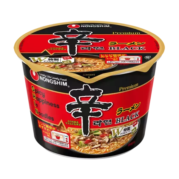 辛ラーメン ブラックが進化！ レンジ対応の新カップが11月24日登場