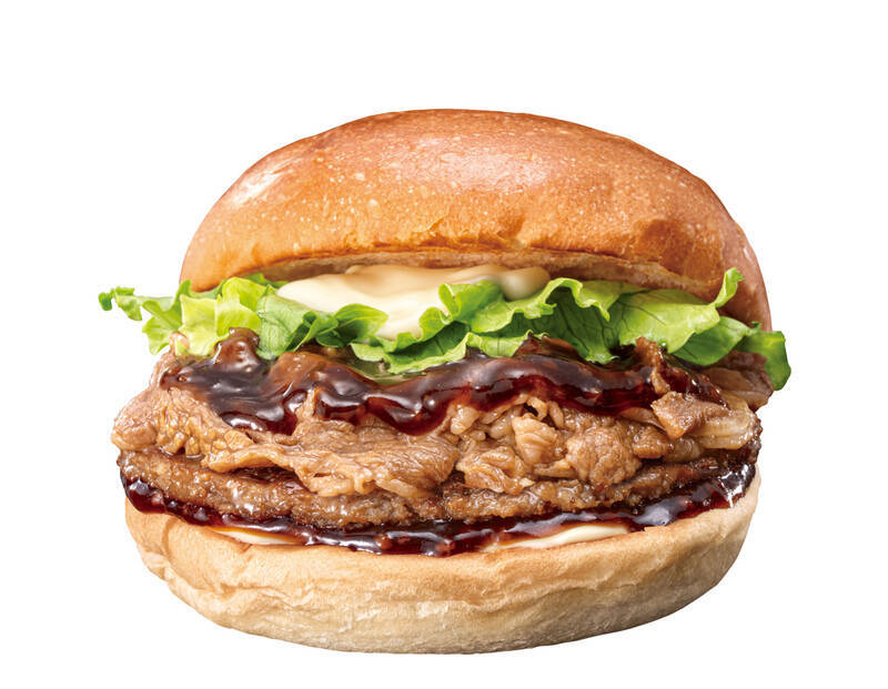ニンニクやばい！豪快牛カルビバーガー【本日発売】