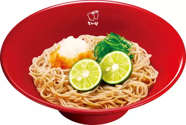 「【本日から】今年も！なか卯「すだちおろしうどん」「すだちおろしそば」夏はこれだよね～」の画像