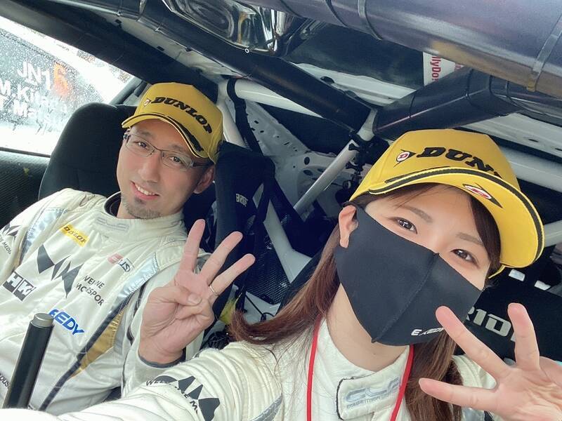 梅本まどか、新城ラリーでまさかのアクシデントもチーム力で3位表彰台に