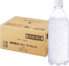 ゴクゴク飲めて1本約56円！ レモン強炭酸水24本がお買い得