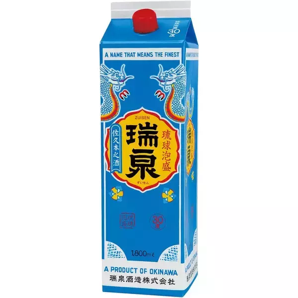 泡盛を買うなら今！ 「瑞泉 紙パック 30度 1800ml」がAmazonタイムセール対象に